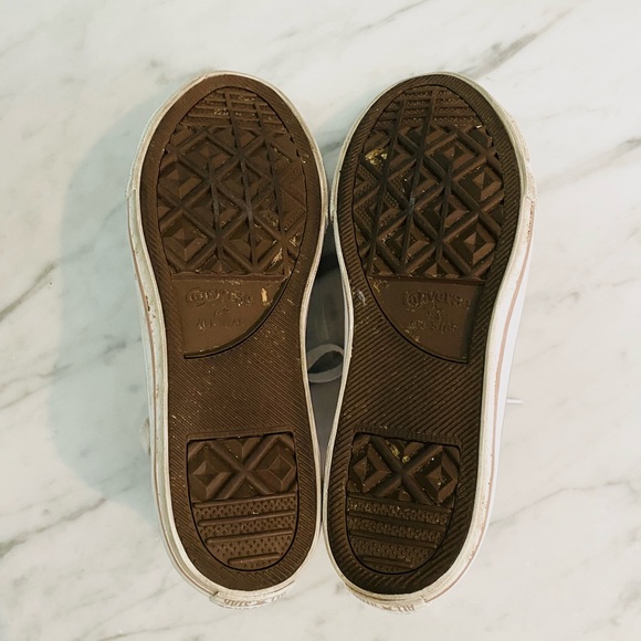 Converse All Leather All Star Chuck Taylor High Top Junior - Picture 7 of 7